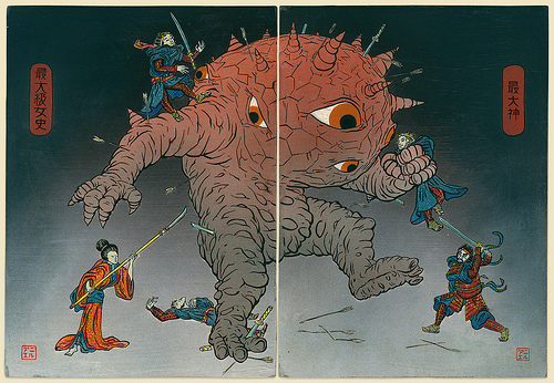 daniel goffin color ink book monster