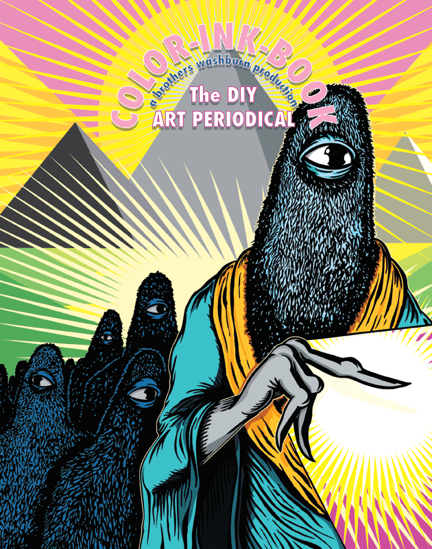 Joey Potts cover Color Ink Book Coloring book