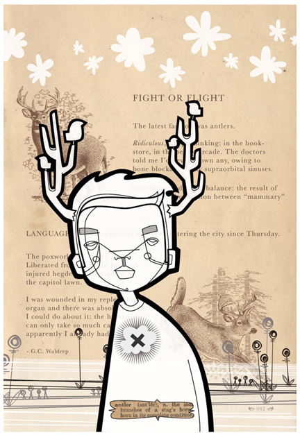 antlers Juile West Color Ink Book antlers Juile West Color Ink Book