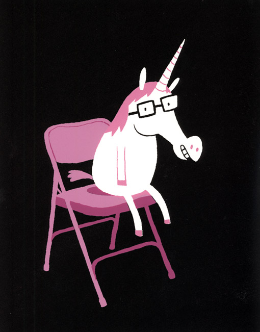 unicorn John Martz Color Ink Book