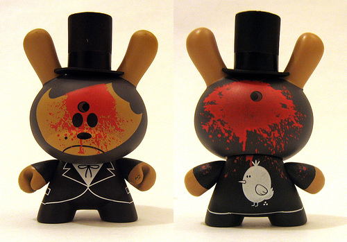 Abe Lincoln Jr. Color Ink Book Dunny Kid Robot Chase 