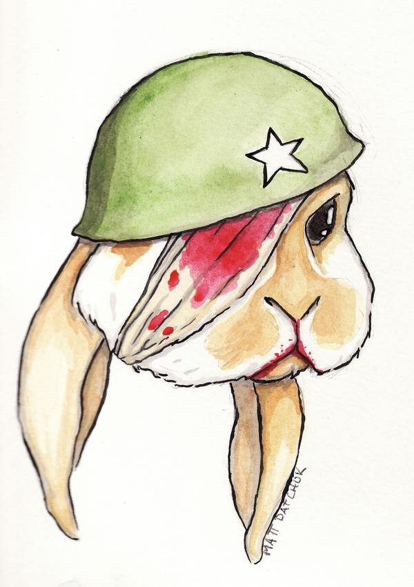 Matt Datchuk Color Ink Book Bunny war