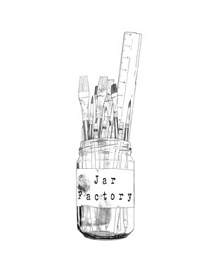 jar factory logo jarfactory Jacob Crippen Color Ink Book jar factory logo jarfactory Jacob Crippen Color Ink Book