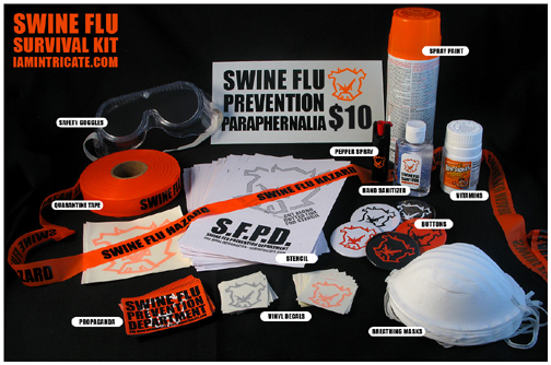 swineflu_survivalkit_Kyle_Kesterson_Color_Ink_Book