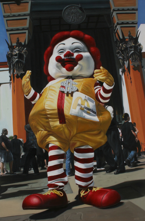 ron english color ink book supersize me MCwalkoffameSM